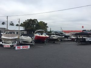 boats on sale on the lot